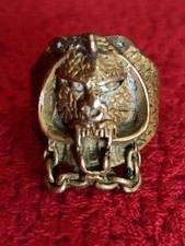 MOTORHEAD SNAGGLETOOTH SOLID BRASS VINTAGE RING HANDMADE USED ANELLO HEAVY METAL comprar usado  Enviando para Brazil