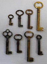 Lote de chaves esqueleto barril oco antigo armário fechadura porta caixa vintage original comprar usado  Enviando para Brazil