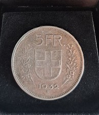 Moneta franchi helvetia usato  Barga