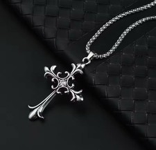Collana croce cross usato  Val di Nizza