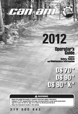 Owners manual 2012 for sale  Lexington