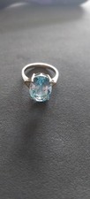 Genuine aquamarine ring for sale  LANCING
