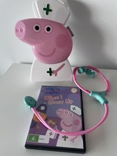 Pacote de DVD e brinquedos - Peppa Pig When I Grow Up - MAIS roupas médicas comprar usado  Enviando para Brazil
