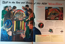 1947 wurlitzer jukeboxes for sale  Bartlett