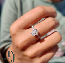 Moissanite solitaire engagemen for sale  Jamaica