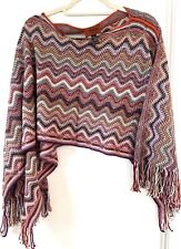 Missoni poncho pink d'occasion  Expédié en Belgium