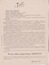 1905 faire part d'occasion 1905 faire part d'occasion  Toulouse-