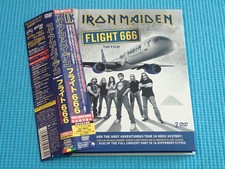 Usado, IRON MAIDEN 2DVD+Hardback Flight 666 Limited Edition Japan TOBW-3666/7 OBI comprar usado  Enviando para Brazil