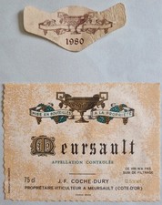 étiquette meursault coche d'occasion  Dijon