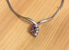 Weißgold collier 585 gebraucht kaufen  Deutschland