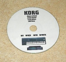 Korg M1 - M1EX - M1R - M1REX - CD mit 7000 Voice (+ Factory) comprar usado  Enviando para Brazil