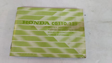 HONDA CG 110/125 1978  manuel utilisateur ou conducteur owner's manual comprar usado  Enviando para Brazil