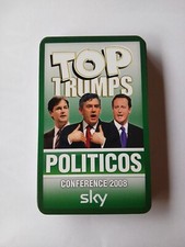Top trumps politicos for sale  DISS