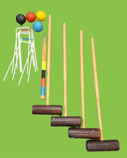 Vintage wooden croquet for sale  RUGBY