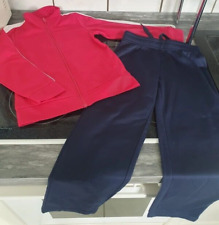 Pink dunkelblauer trainingsanz gebraucht kaufen  Viersen