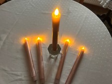 Flammenlose echtwachskerzen ro gebraucht kaufen  Berlin