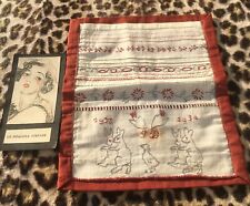 BOLSA DE LINGERIE DE VIAGEM BORDADA FRANCESA DÉCADA DE 1930 ~ MONOGRAMA P & D ~ DATADA DE 1933/1934, usado comprar usado  Enviando para Brazil