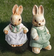 Bunny figurines pair for sale  Hot Springs National Park