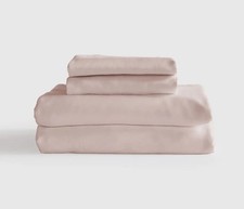 Conjunto de lençóis de bambu orgânico marmelo tamanho completo blush macio novo sem etiquetas caixa aberta BÔNUS DE LEITURA comprar usado  Enviando para Brazil