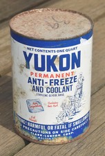 Vintage Yukon Trenó para Cachorro Permenente Anticongelante e Líquido Refrigerante Publicidade Quart Lata comprar usado  Enviando para Brazil