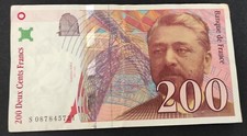 Billet 200 francs d'occasion  Ogeu-les-Bains