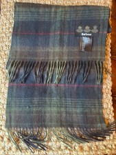Barbour men scarf for sale  ATHERSTONE