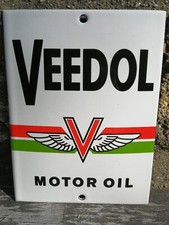 Plaque émaillée veedol d'occasion  Le Mesnil-Saint-Denis
