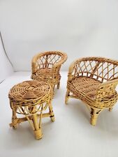 Vtg wicker rattan for sale  Manitowoc