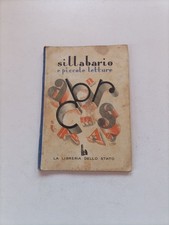 Sillabario piccole letture usato  Valle San Nicolao