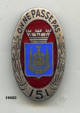 Insigne 151 rgt. d'occasion  France