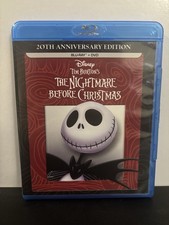 Tim Burton's The Nightmare Before Christmas 20th Anniversary Edition Blu-ray DVD comprar usado  Enviando para Brazil