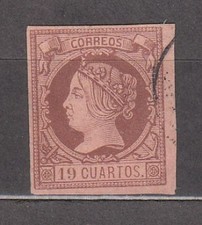 Usado, Espanha Clásicos 1860-61 Edifil 54 Usado - Certificado Soro comprar usado  Enviando para Brazil