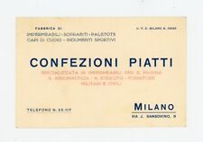 Confezioni piatti milano usato  Milano