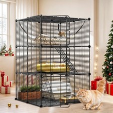 Katzenkäfig stufiger laufstal gebraucht kaufen  Versand nach Germany