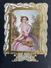 Victorian card lady for sale  NORWICH
