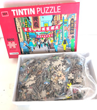 Tintin jigsaw puzzle d'occasion  Expédié en Belgium