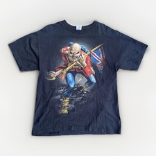 Camiseta rara Iron Maiden oficial The Final Frontier World Tour Trooper banda Y2K comprar usado  Enviando para Brazil