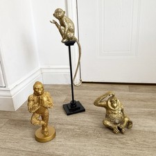 Monkey gold ornament for sale  SUTTON COLDFIELD