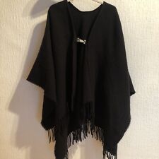 Poncho schwarz size gebraucht kaufen  Freudenstadt