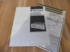 Technics 7700 bedienungsanleit gebraucht kaufen  Wiesbaden