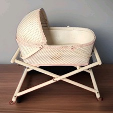 Wicker baby bassinet for sale  Corfu