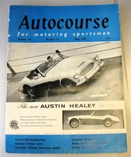 Autocourse may 1957 for sale  LEICESTER