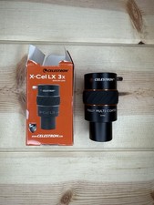 Lente Telescópio Barlow Celestron 1.25" X-Cel LX 3x Item 93428 Nova Caixa Aberta comprar usado  Enviando para Brazil
