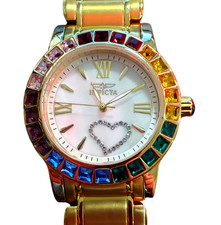 Invicta Angel Lady modelo 18603 - Relógio feminino quartzo tom dourado comprar usado Invicta Angel Lady modelo 18603 - Relógio feminino quartzo tom dourado comprar usado  Enviando para Brazil