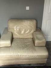 Dfs leather armchair for sale  WARRINGTON