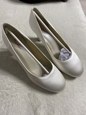 Hochzeit schuhe satin gebraucht kaufen  Rabenau