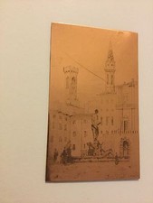 Antica incisione lastra usato  San Godenzo