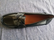 Slipper halbschuh schwarz gebraucht kaufen  Dittelsheim-Heßloch