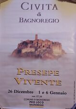 Poster civita bagnoregio usato  Italia