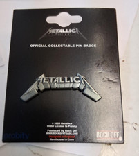 Metallica lapel pin for sale  Hampton